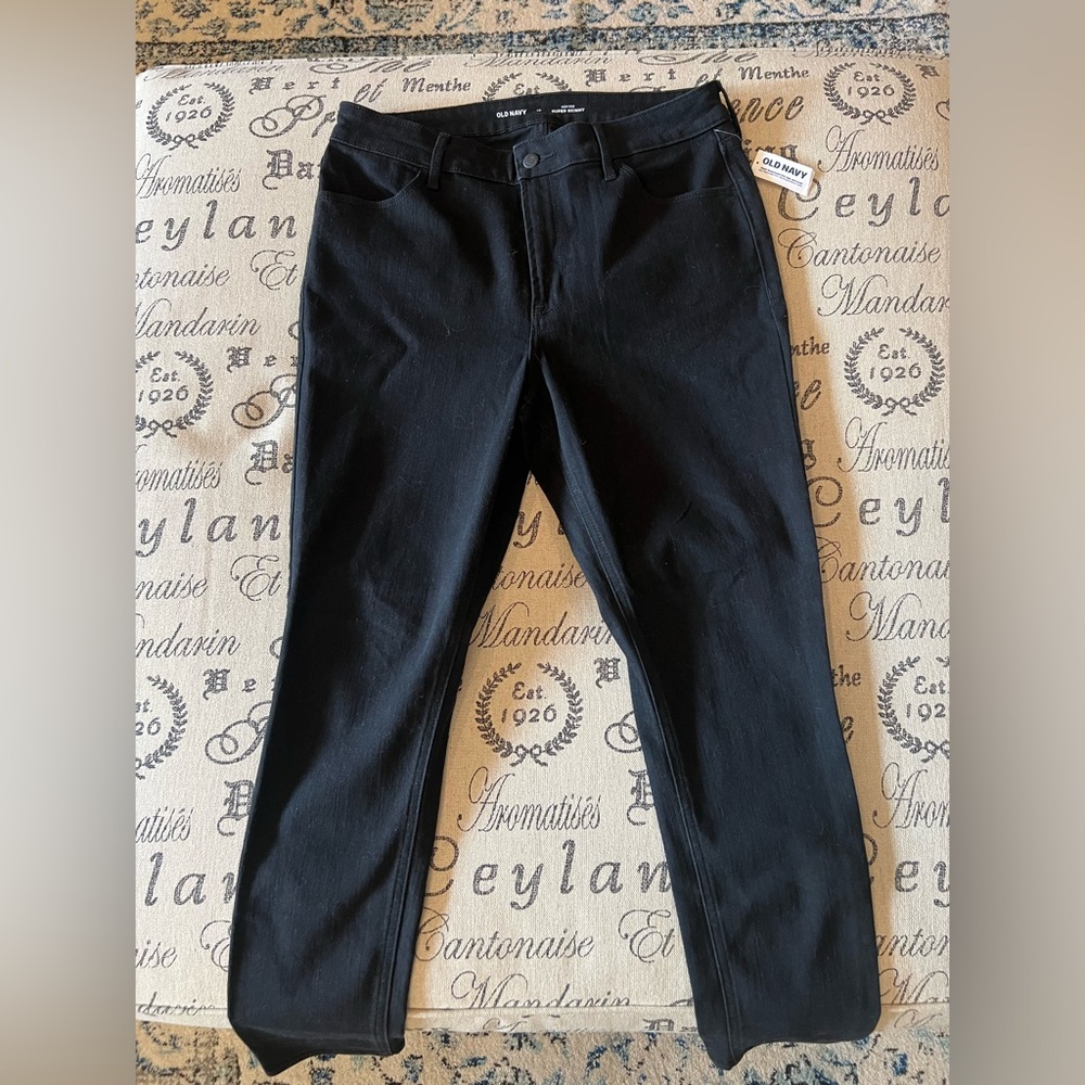 Old Navy Black Denim Skinny Jeans